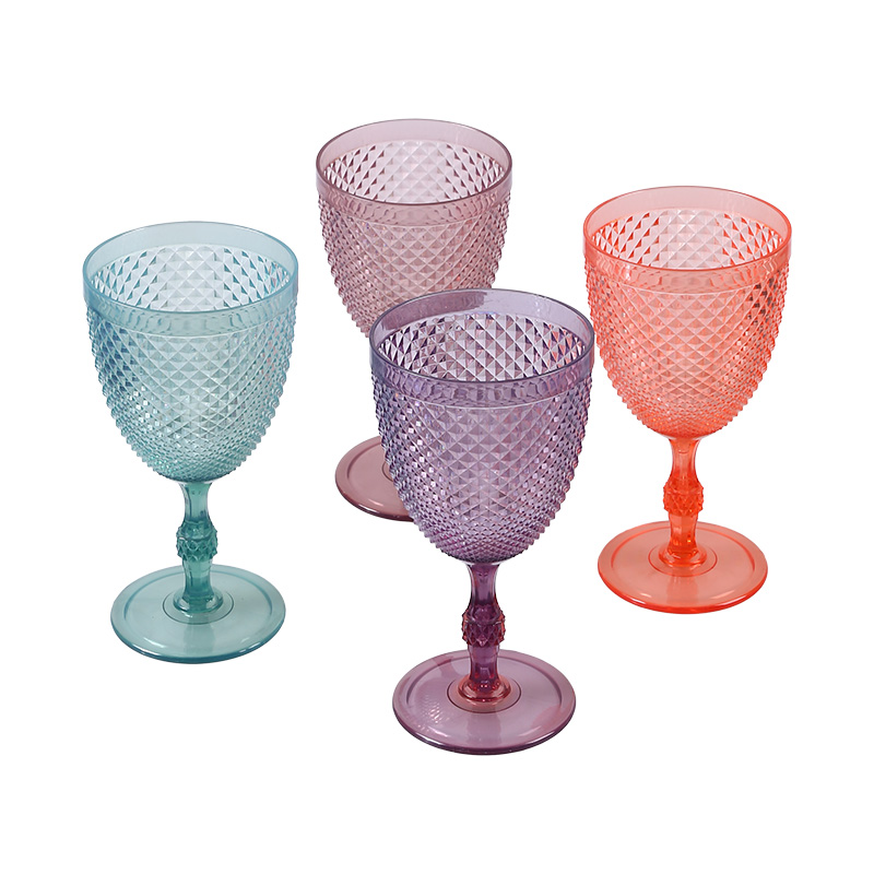 Reusable Unbreakable Wine Goblet Tumblers For Wedding And Picnic